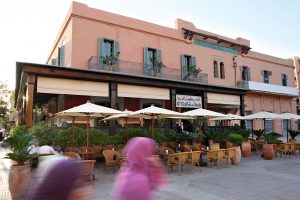 Grand Café de la Poste, Marrakech, Maroc, restaurant marrakech