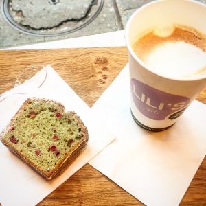 Lili's Brownies café, café, matcha, paris, coffee shop