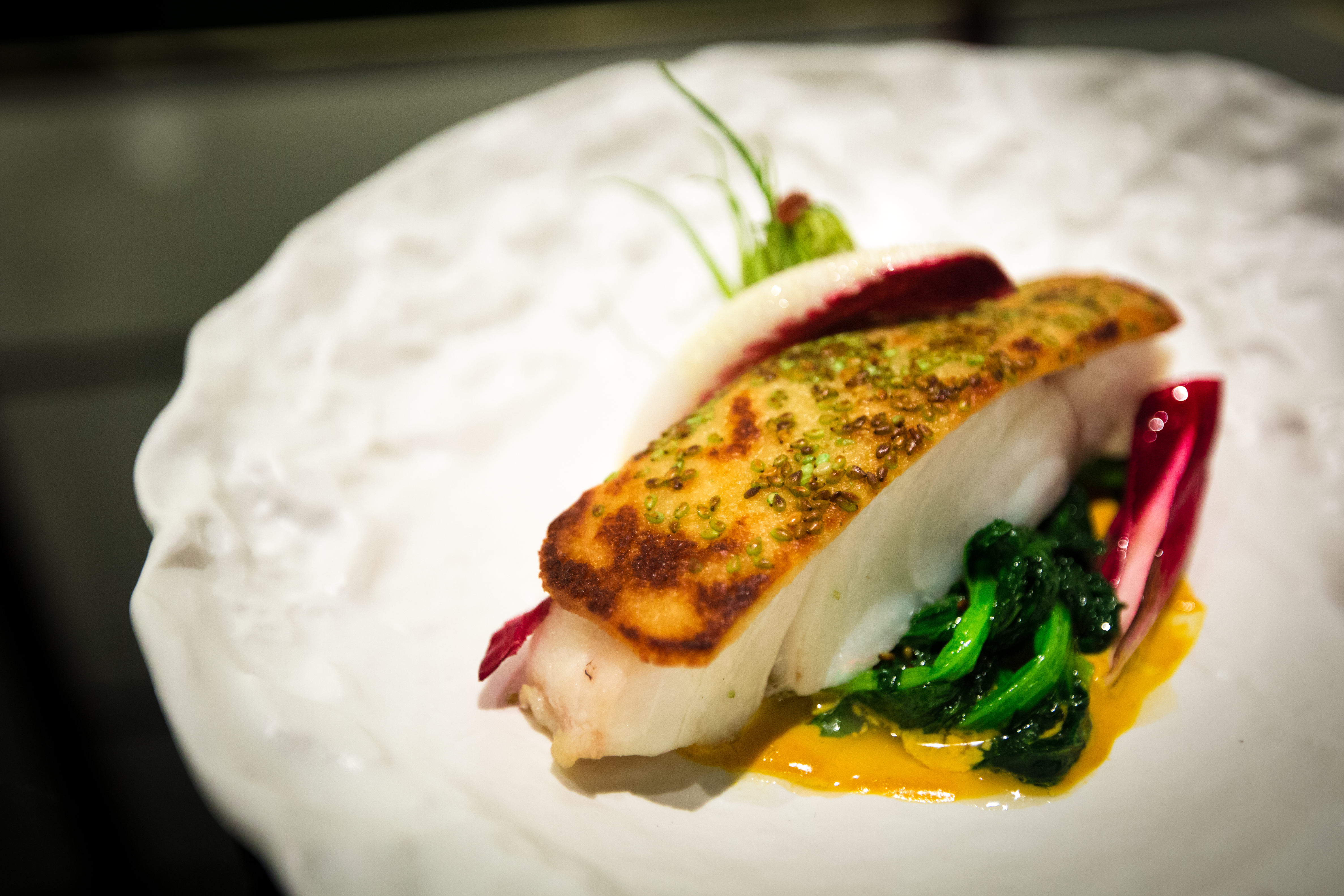 Fish - wasabi - cabillaud - les foodies - paris - resto 75004 - restaurant le marais - poisson