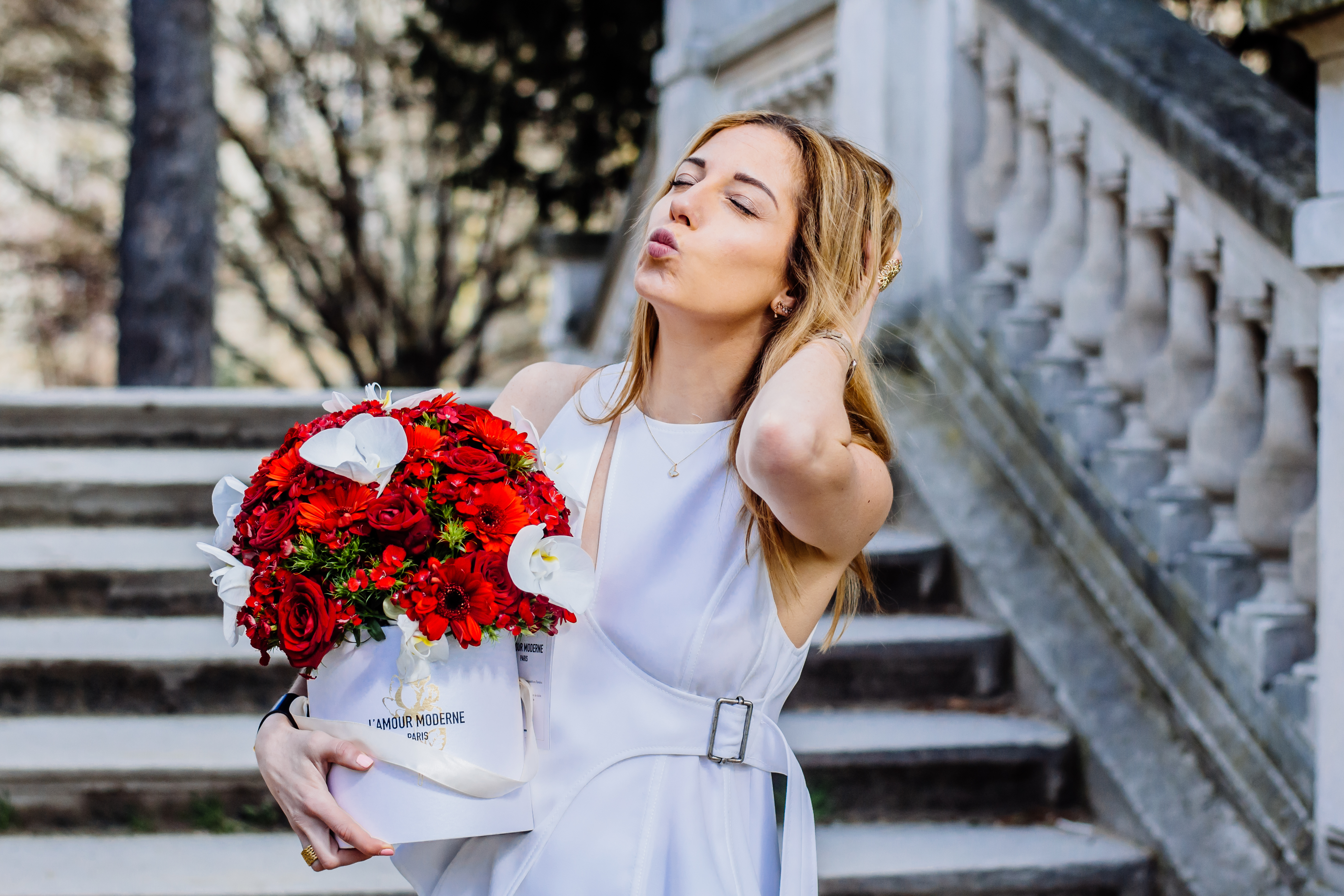 L'amour moderne, fleurs, rose, roses, bouquet, paris, blog, blogger, lifestyle, Russel Cador