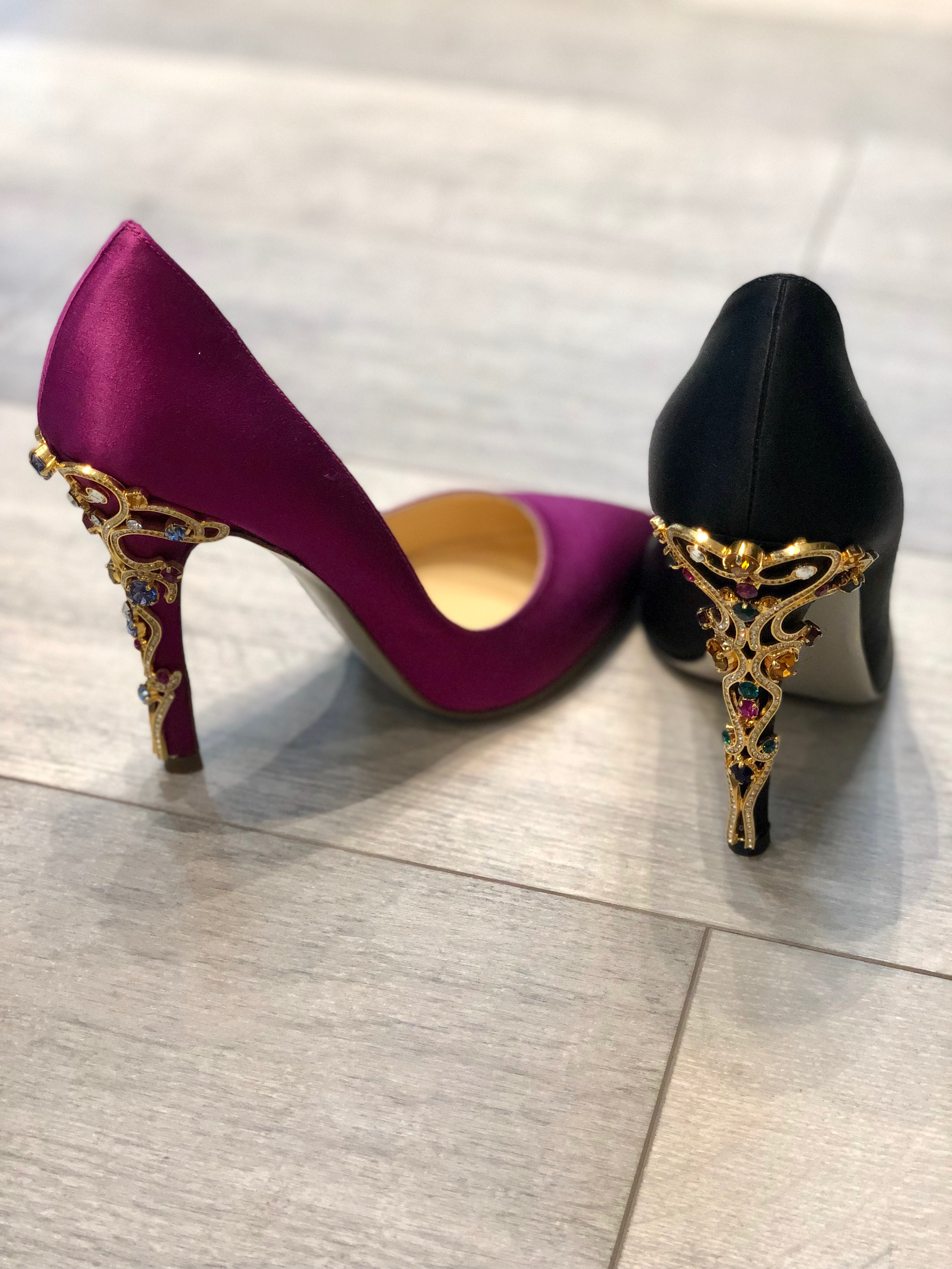 Sidonie Larrizi ; chaussures luxe ; escarpins ; escarpins luxe 