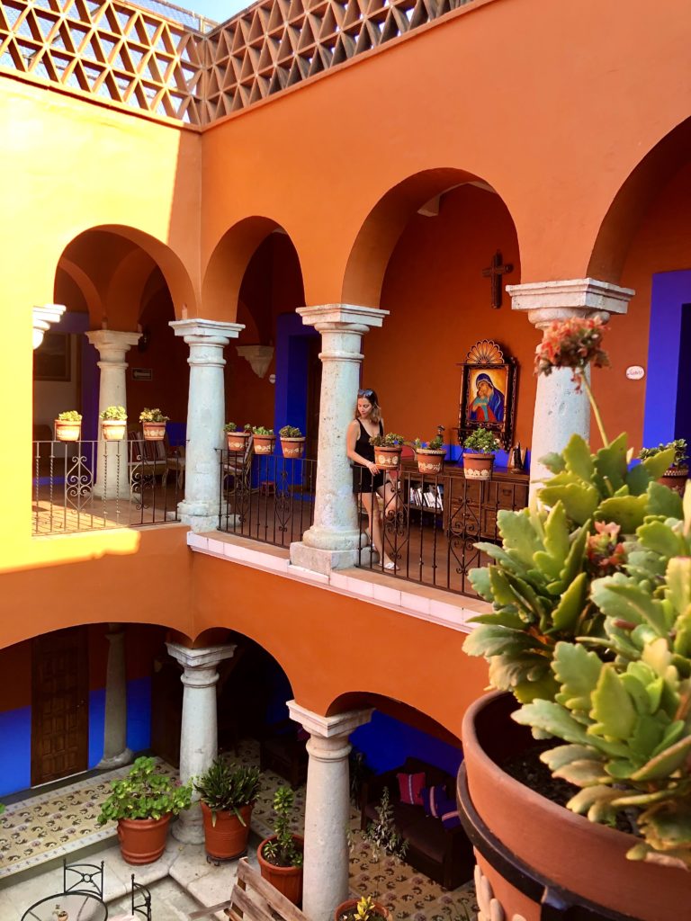 hotel casa siete de los balcones ; oaxaca city ; mexique