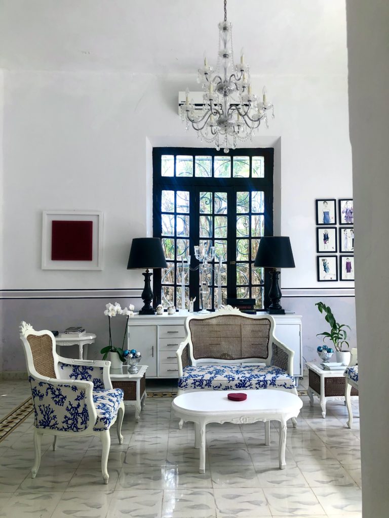 hall villa octavia ; hotel merida ; yucatan ; hotel luxe merida